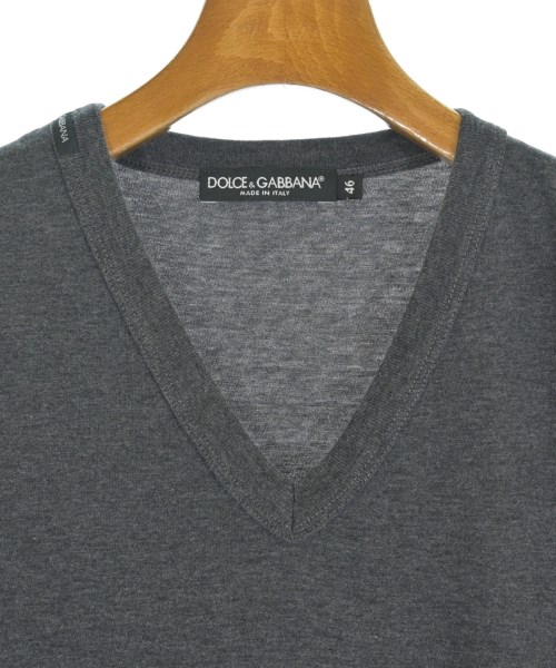 DOLCE&GABBANA（ドルチェアンドガッバーナ）Tシャツ・カットソー グレー サイズ:46(M位) メンズ/2200712574037