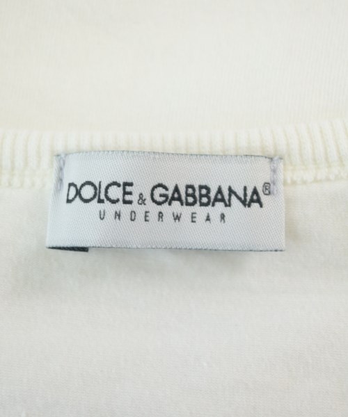 DOLCE&GABBANA（ドルチェアンドガッバーナ）Tシャツ・カットソー 白 サイズ:S メンズ/2200713272024
