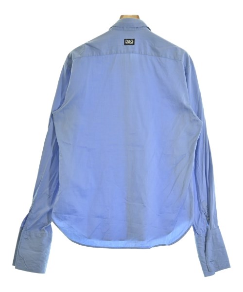 DOLCE&GABBANA（ドルチェアンドガッバーナ）カジュアルシャツ 青 サイズ:50(XL位) メンズ/2200714196046