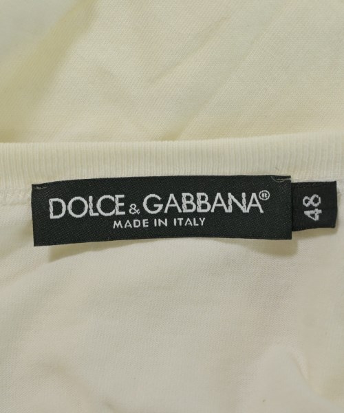 DOLCE&GABBANA（ドルチェアンドガッバーナ）Tシャツ・カットソー 白 サイズ:48(L位) メンズ/2200714246208