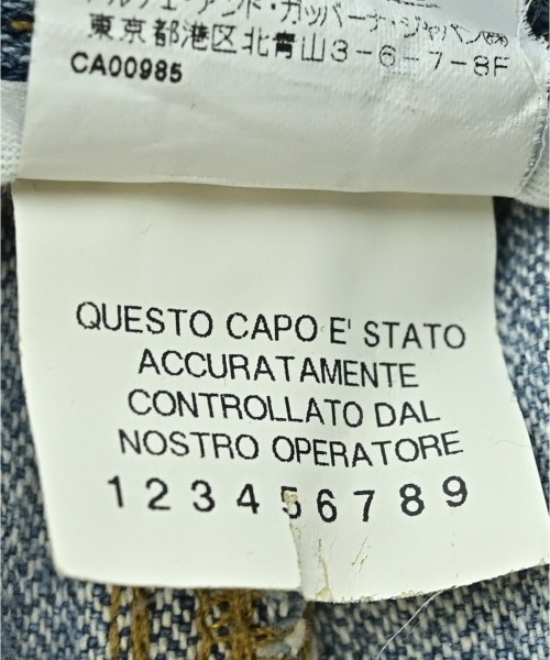 DOLCE&GABBANA（ドルチェアンドガッバーナ）デニムパンツ 青 サイズ:48(L位) メンズ/2200715433058