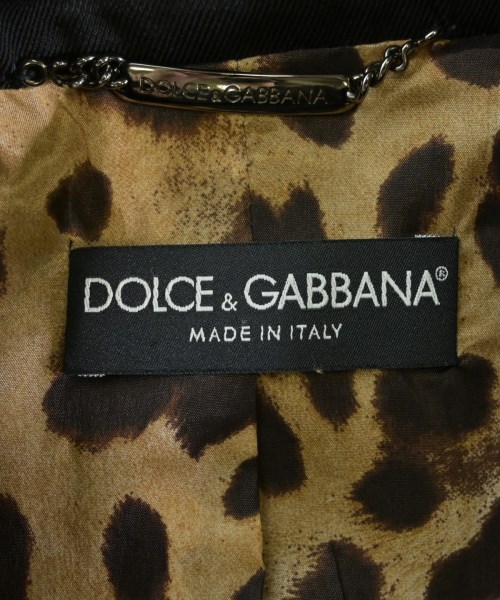 DOLCE&GABBANA（ドルチェアンドガッバーナ）カジュアルジャケット 黒 サイズ:38(S位) レディース/2200715607022