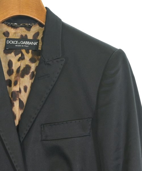 DOLCE&GABBANA（ドルチェアンドガッバーナ）カジュアルジャケット 黒 サイズ:38(S位) レディース/2200715607022