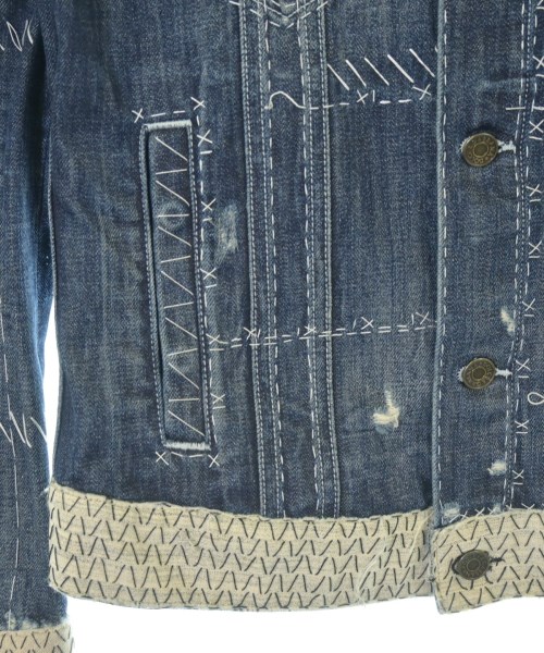 DOLCE&GABBANA（ドルチェアンドガッバーナ）デニムジャケット 青 サイズ:44(S位) メンズ/2200716244028