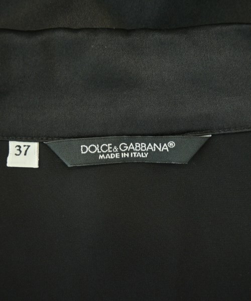 DOLCE&GABBANA（ドルチェアンドガッバーナ）カジュアルシャツ 黒 サイズ:37(S位) メンズ/2200716244103
