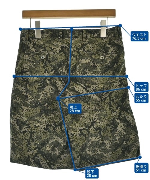 DOLCE&GABBANA（ドルチェアンドガッバーナ）ショートパンツ カーキ サイズ:44(S位) メンズ/2200716608066