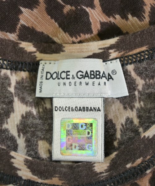 DOLCE&GABBANA（ドルチェアンドガッバーナ）ノースリーブ 茶 サイズ:-(M位) レディース/2200712054034