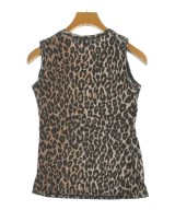 DOLCE&GABBANA（ドルチェアンドガッバーナ）ノースリーブ 茶 サイズ:-(M位) レディース/2200712054034