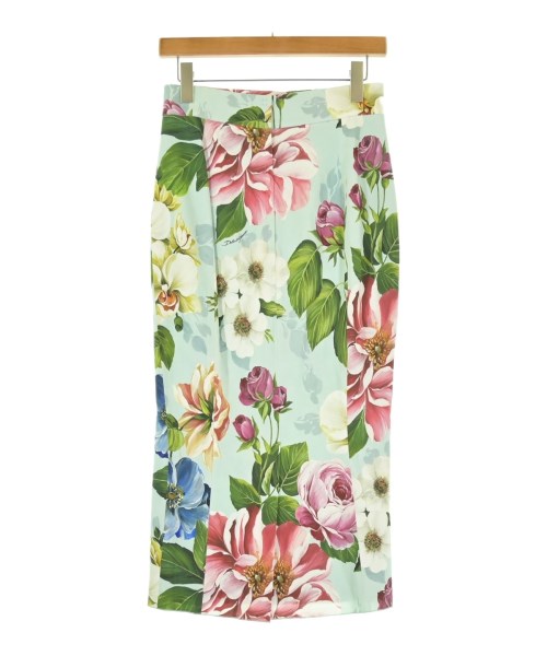 DOLCE&GABBANA（ドルチェアンドガッバーナ）ロング・マキシ丈スカート 青 サイズ:40(M位) レディース/2200717056194