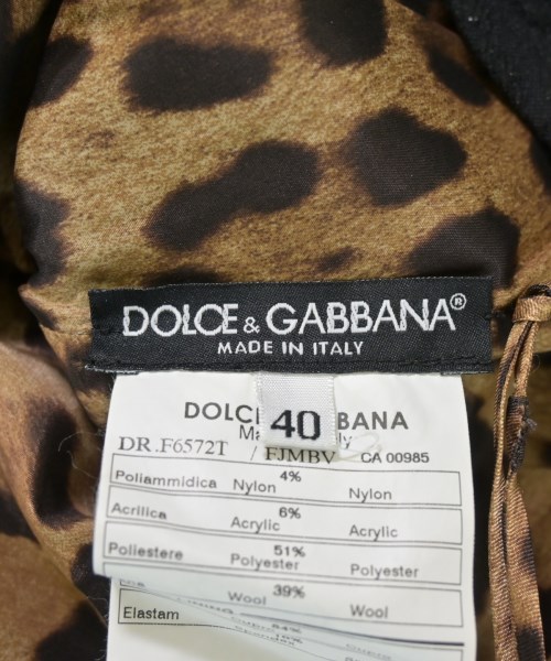DOLCE&GABBANA（ドルチェアンドガッバーナ）ワンピース 黒 サイズ:40(M位) レディース/2200713388046