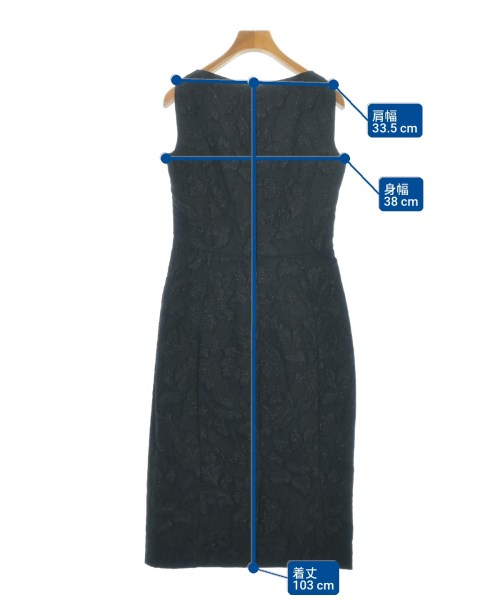 DOLCE&GABBANA（ドルチェアンドガッバーナ）ワンピース 黒 サイズ:40(M位) レディース/2200713388046
