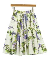 DOLCE&GABBANA（ドルチェアンドガッバーナ）ひざ丈スカート 白 サイズ:36(XS位) レディース/2200718047061