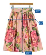 DOLCE&GABBANA（ドルチェアンドガッバーナ）ひざ丈スカート ピンク サイズ:36(XS位) レディース/2200718047078