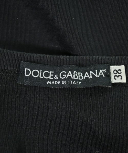 DOLCE&GABBANA（ドルチェアンドガッバーナ）キャミソール 黒 サイズ:38(S位) レディース/2200718303105