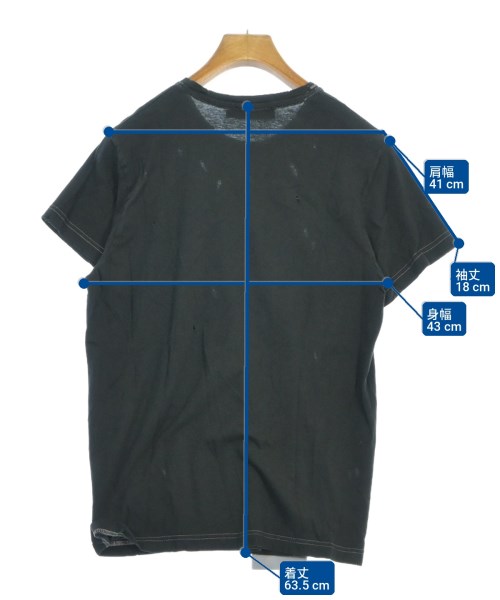 DOLCE&GABBANA（ドルチェアンドガッバーナ）Tシャツ・カットソー 黒 サイズ:M メンズ/2200718552190