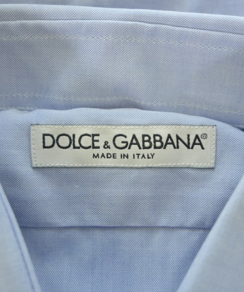 DOLCE&GABBANA（ドルチェアンドガッバーナ）ドレスシャツ 青 サイズ:38(S位) メンズ/2200718993214