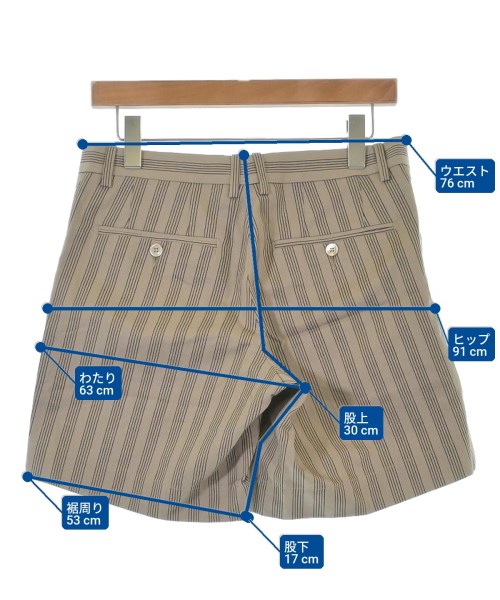 DOLCE&GABBANA（ドルチェアンドガッバーナ）ショートパンツ ベージュ サイズ:46(M位) メンズ/2200636325135