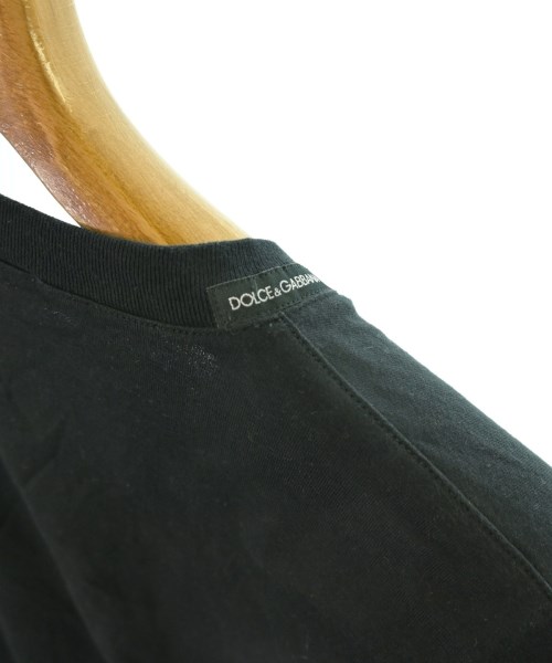 DOLCE&GABBANA（ドルチェアンドガッバーナ）Tシャツ・カットソー 黒 サイズ:50(XL位) メンズ/2200634044366