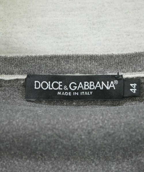 DOLCE&GABBANA（ドルチェアンドガッバーナ）Tシャツ・カットソー グレー サイズ:44(S位) メンズ/2200644650335