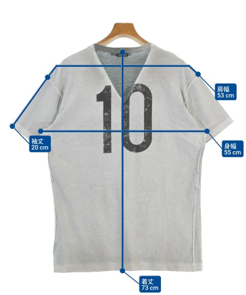 DOLCE&GABBANA（ドルチェアンドガッバーナ）Tシャツ・カットソー グレー サイズ:44(S位) メンズ/2200644650335