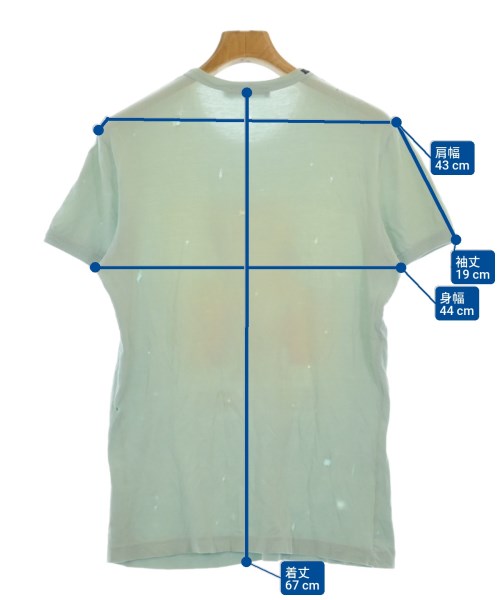 DOLCE&GABBANA（ドルチェアンドガッバーナ）Tシャツ・カットソー 青 サイズ:48(L位) メンズ/2200644650403