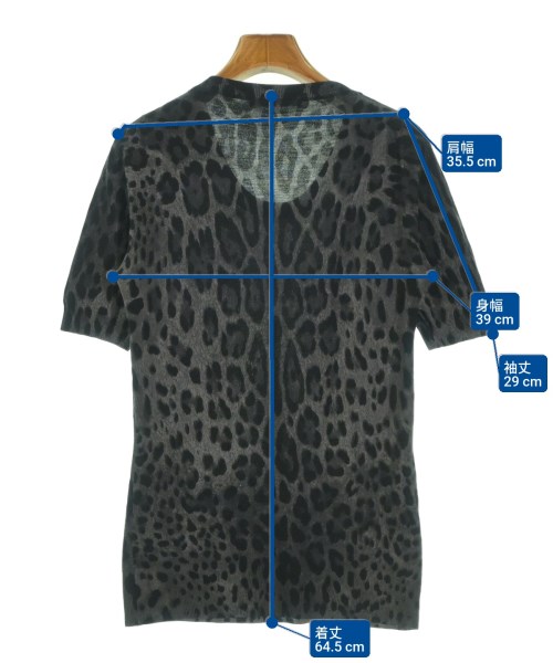 DOLCE&GABBANA（ドルチェアンドガッバーナ）ニット・セーター グレー サイズ:42(M位) レディース/2200646356051