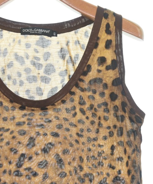 DOLCE&GABBANA（ドルチェアンドガッバーナ）タンクトップ ベージュ サイズ:40(M位) レディース/2200646356068