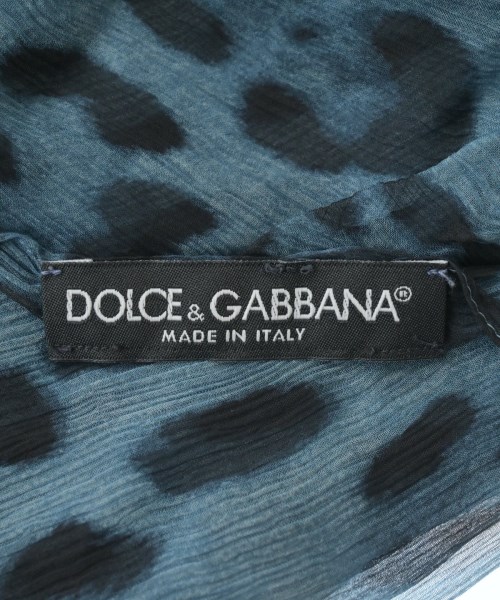 DOLCE&GABBANA（ドルチェアンドガッバーナ）ストール 青 サイズ:- レディース/2200646356174