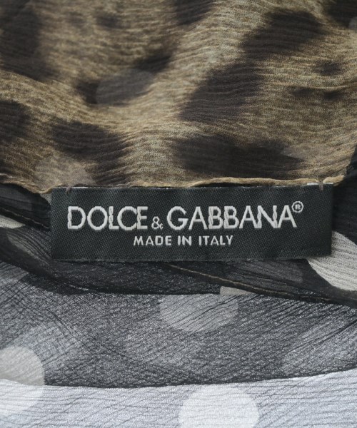 DOLCE&GABBANA（ドルチェアンドガッバーナ）ストール 黒 サイズ:- レディース/2200646356181