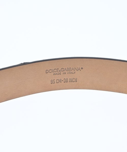 DOLCE&GABBANA（ドルチェアンドガッバーナ）ベルト 茶 サイズ:38/95 レディース/2200646356235