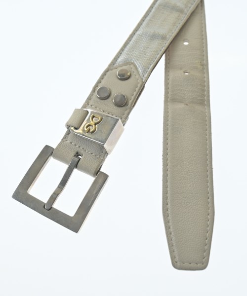 DOLCE&GABBANA（ドルチェアンドガッバーナ）ベルト シルバー サイズ:85 レディース/2200646356242