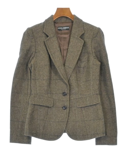 DOLCE&GABBANA(ドルチェアンドガッバーナ)ジャケット 茶 サイズ:40(M位)/2200638051032
