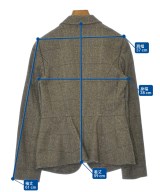 DOLCE&GABBANA（ドルチェアンドガッバーナ）ジャケット 茶 サイズ:40(M位) レディース/2200638051032