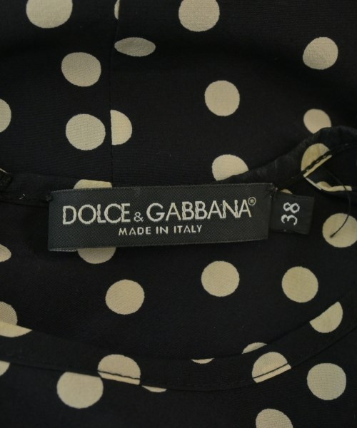 DOLCE&GABBANA（ドルチェアンドガッバーナ）ブラウス 黒 サイズ:38(S位) レディース/2200645984057