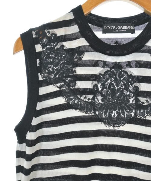 DOLCE&GABBANA（ドルチェアンドガッバーナ）ニット・セーター 黒 サイズ:42(M位) レディース/2200646622071