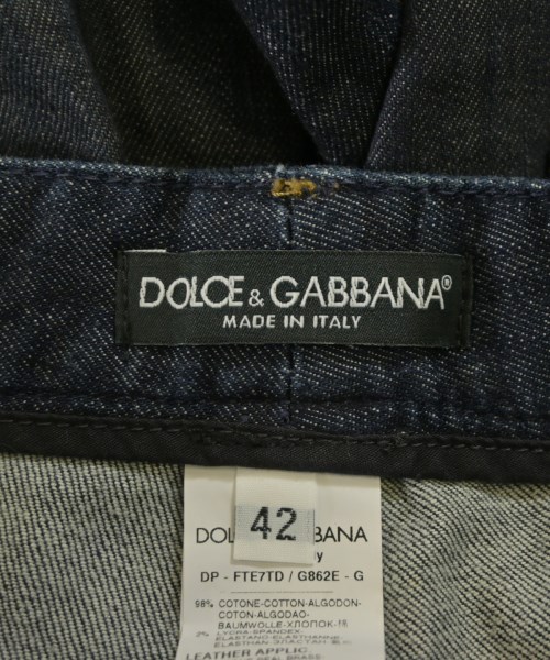 DOLCE&GABBANA（ドルチェアンドガッバーナ）デニムパンツ 紺 サイズ:42(M位) レディース/2200647149065