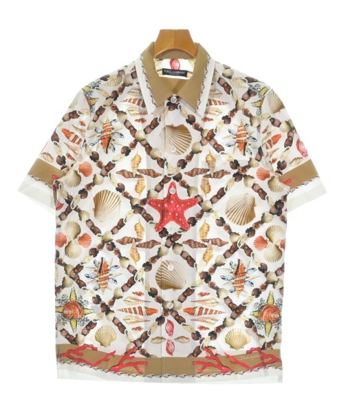DOLCE&GABBANA(ドルチェアンドガッバーナ)カジュアルシャツ 白 サイズ:38(S位)/2200636189423