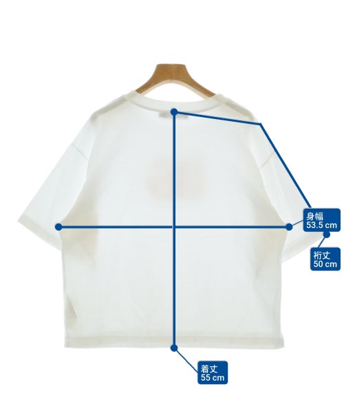 DOLCE&GABBANA（ドルチェアンドガッバーナ）Tシャツ・カットソー 白 サイズ:38(S位) レディース/2200636189546