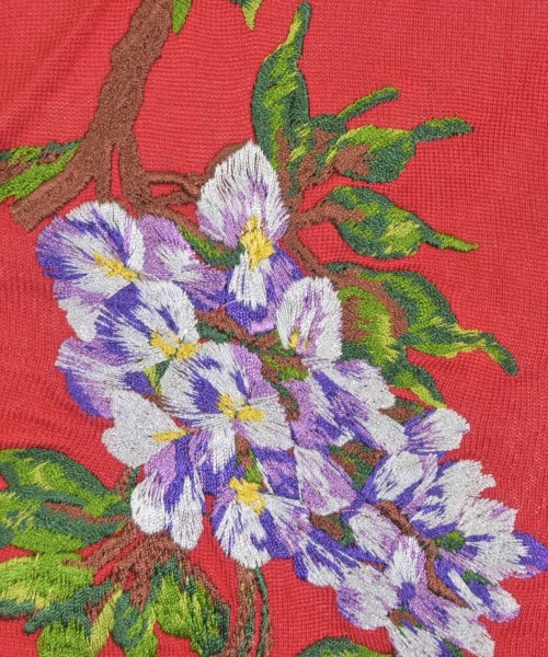 DOLCE&GABBANA（ドルチェアンドガッバーナ）カーディガン 赤 サイズ:38(S位) レディース/2200647480038