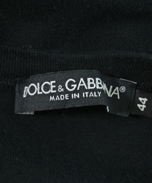 DOLCE&GABBANA（ドルチェアンドガッバーナ）Tシャツ・カットソー 黒 サイズ:44(S位) メンズ/2200639794310