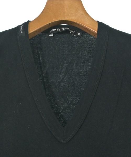 DOLCE&GABBANA（ドルチェアンドガッバーナ）Tシャツ・カットソー 黒 サイズ:44(S位) メンズ/2200639794310