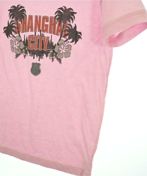 DOLCE&GABBANA（ドルチェアンドガッバーナ）Tシャツ・カットソー ピンク サイズ:44(S位) メンズ/2200649576067