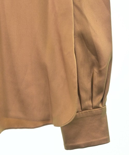 DOLCE&GABBANA（ドルチェアンドガッバーナ）ブラウス 茶 サイズ:36(XS位) レディース/2200641685019