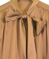 DOLCE&GABBANA（ドルチェアンドガッバーナ）ブラウス 茶 サイズ:36(XS位) レディース/2200641685019