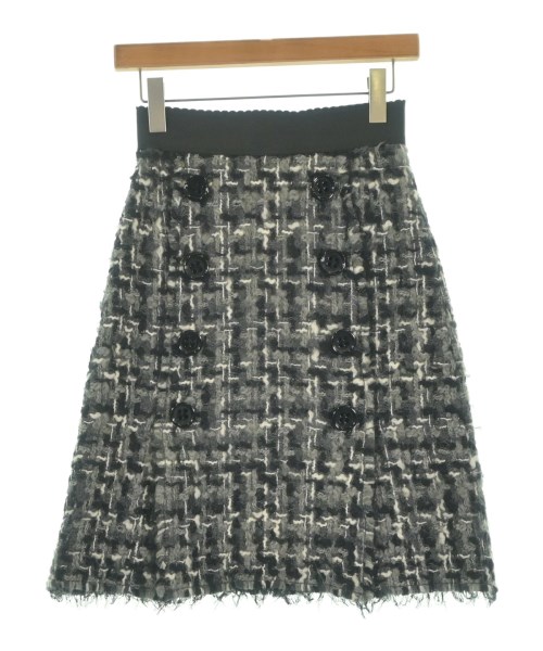 DOLCE&GABBANA(ドルチェアンドガッバーナ)ひざ丈スカート グレー サイズ:36(XS位)/2200641685033
