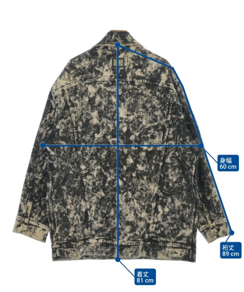 DOLCE&GABBANA（ドルチェアンドガッバーナ）デニムジャケット 黒 サイズ:40(M位) レディース/2200640572037