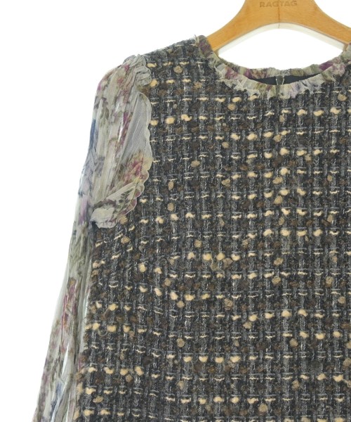 DOLCE&GABBANA（ドルチェアンドガッバーナ）ワンピース 茶 サイズ:36(XS位) レディース/2200650943094