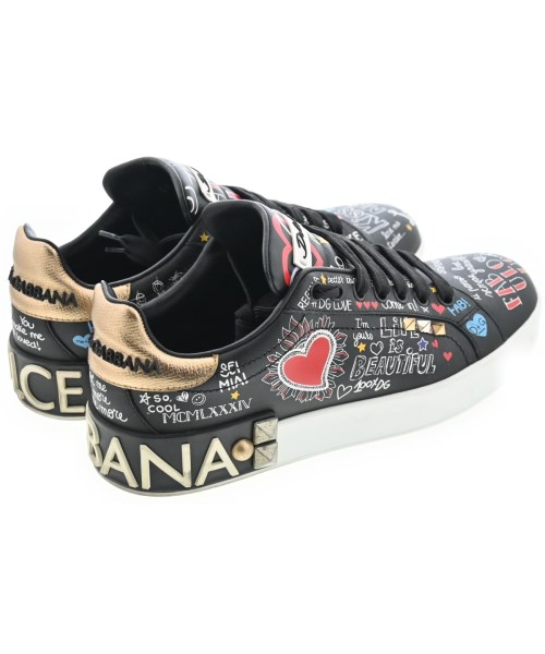 DOLCE&GABBANA（ドルチェアンドガッバーナ）スニーカー 黒 サイズ:37 1/2(23.5cm位) レディース/2200651586054