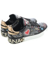 DOLCE&GABBANA（ドルチェアンドガッバーナ）スニーカー 黒 サイズ:37 1/2(23.5cm位) レディース/2200651586054