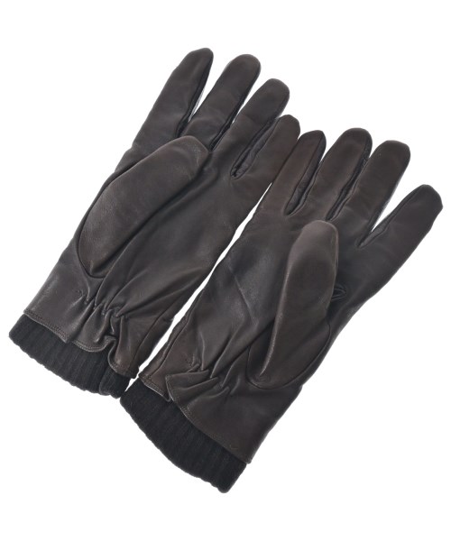 DOLCE&GABBANA（ドルチェアンドガッバーナ）手袋 茶 サイズ:- メンズ/2200642390066